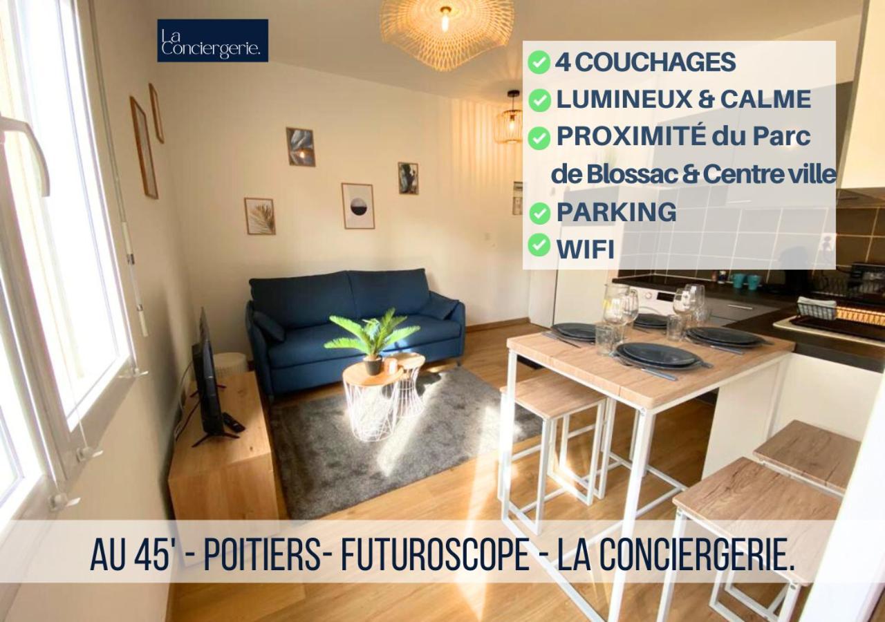 Апартаменти Au 45' - Poitiers - Futuroscope - La Conciergerie Екстер'єр фото